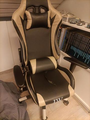 Gamestoel zwart/beige beschikbaar voor biedingen