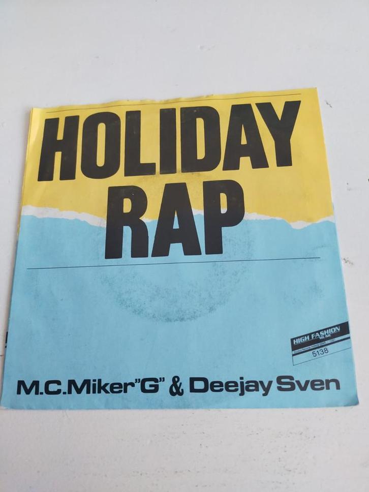 M.C.Miker G & Deejay Sven , holiday rap, Cd's en Dvd's, Vinyl Singles, Zo goed als nieuw, Pop, Ophalen of Verzenden
