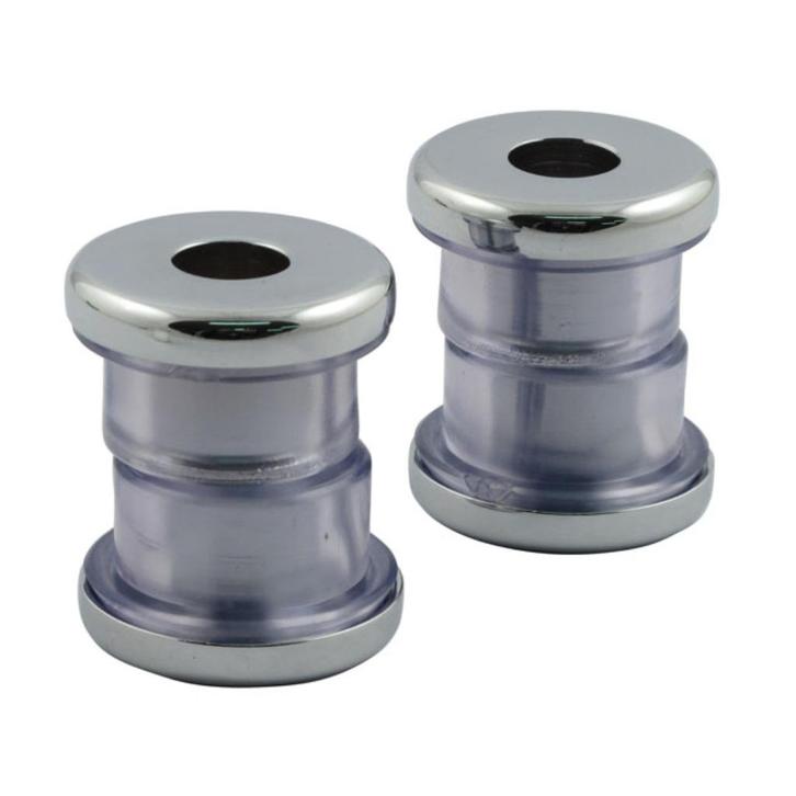 HANDLEBAR DAMPER KIT, CLEAR POLYURETHANE CHROME WASHERS, Motoren, Onderdelen | Harley-Davidson, Nieuw, Ophalen of Verzenden