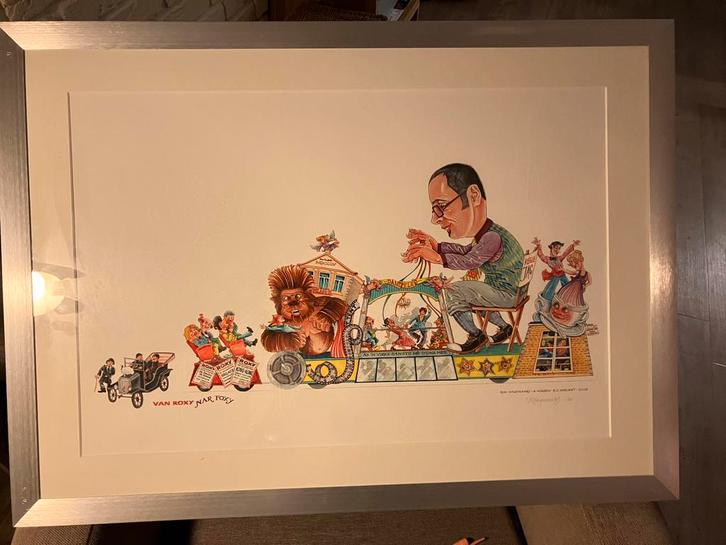 Ontwerptekening Rini Hagenaars bouwclub Variant 2008, Antiek en Kunst, Kunst | Tekeningen en Foto's, Ophalen