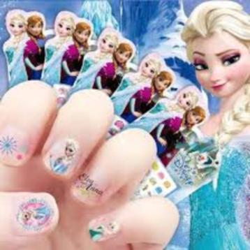 5x vel Frozen nagelstickers | kinderfeestje  | 5 velletjes beschikbaar voor biedingen