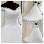 nieuwe bruidsjurk maat 48 en 50 ivoor, Trouwjurk, Wit, All2wish4, Nieuw