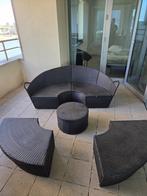 Tuinmeubel / Loungeset, Ophalen, 4 zitplaatsen, Gebruikt, Rotan