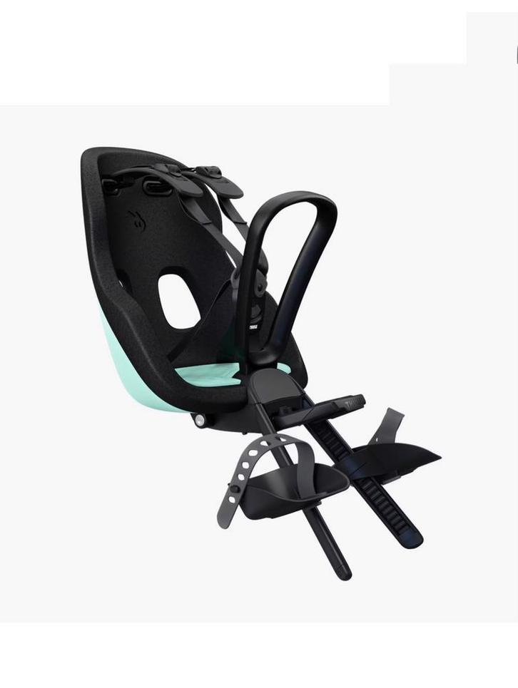 Thule Yepp Nexxt 2 Mini Mintgroen - Fietsstoeltje, Fietsen en Brommers, Fietsaccessoires | Fietsstoeltjes, Nieuw, Voorzitje, 9 t/m 18 kg