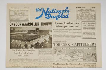 22 juni 1942 - Het Nationale Dagblad | Heruitgave 1994 beschikbaar voor biedingen