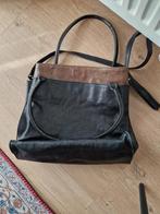 Leren shopper rufo, Sieraden, Tassen en Uiterlijk, Verzenden, Zo goed als nieuw, Zwart, Shopper