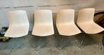 4 Arper Catifa Draaistoelen - Design Klassieker, Ophalen, Kunststof, Gebruikt, Wit