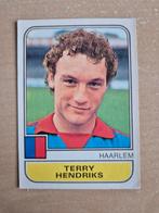 Panini Voetbal 82 Terry Hendriks Haarlem, Ophalen of Verzenden, Zo goed als nieuw, Ajax, Poster, Plaatje of Sticker