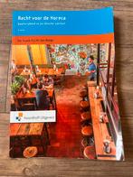 Recht voor de Horeca, Boeken, Ophalen of Verzenden, Zo goed als nieuw, Overige niveaus, Nederlands