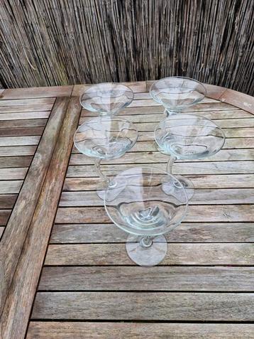 5 Bravura Vintage glazen van Libbey beschikbaar voor biedingen