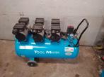 100 liter low noise compressor, Doe-het-zelf en Verbouw, Compressors, Ophalen, Gebruikt, 6 tot 10 bar, 25 tot 100 liter
