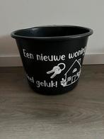 Gepersonaliseerde emmer - cadeau of schoonmaak, Ophalen, Nieuw, Kunststof, Met handgreep