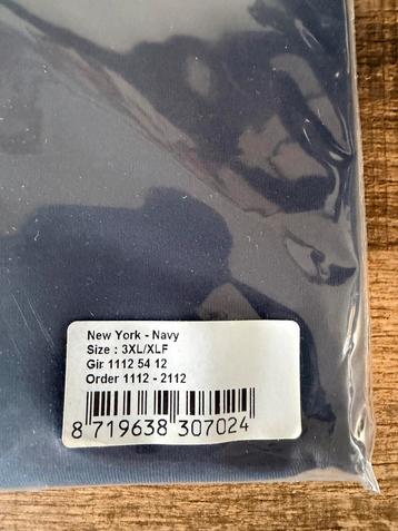 3x Girav T-shirt New York 3XL Extra Long - Navy blauw- Nieuw beschikbaar voor biedingen