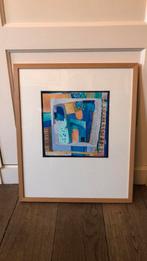 Oude aquarel, Antiek en Kunst, Kunst | Litho's en Zeefdrukken, Ophalen of Verzenden