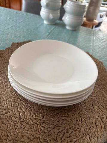 Witte IKEA Borden - 6 boterhambordjes porcelein beschikbaar voor biedingen