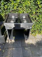 Gas fornuis, Witgoed en Apparatuur, Fornuizen, Ophalen, Gebruikt, 60 cm of meer, 4 kookzones