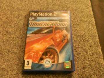 Ps2 spel need for speed underground beschikbaar voor biedingen