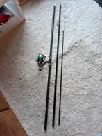 Alcedo Hengel 4.5m met Molen - Lichte Beschadiging, Watersport en Boten, Hengelsport | Karpervissen, Ophalen, Gebruikt, Complete set