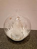 Grote glazen bol met engel en lichtjes, Diversen, Verzenden, Zo goed als nieuw