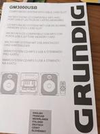 Grundig CD/MP3 micro systeem, Audio, Tv en Foto, Stereo-sets, Cd-speler, Zo goed als nieuw, Microset, Ophalen
