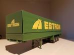 Estron oplegger, Hobby en Vrije tijd, Modelauto's | 1:50, Verzenden, Zo goed als nieuw, Bus of Vrachtwagen, Tekno