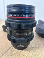 Canon EF 24–105mm f/4L IS USM, Ophalen of Verzenden, Zo goed als nieuw, Audio