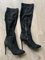 Lost Ink zwarte sexy naaldhak laars mt 39, Kleding | Dames, Schoenen, Hoge laarzen, Verzenden, Zo goed als nieuw, Lost Ink