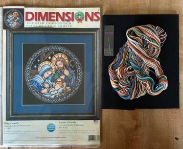 Dimensions borduurpakket  ‘Holy Family’ beschikbaar voor biedingen