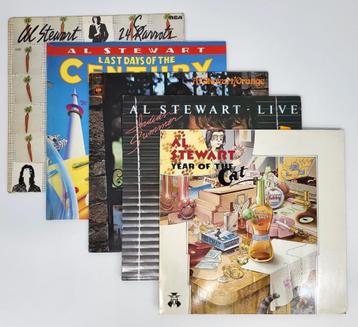 Al Stewart Collection of 5 Vinyl Records LP's in VG+ / EX  beschikbaar voor biedingen