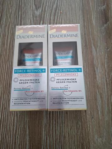 2 Diadermine Gezichtsmaskers (advr 89) beschikbaar voor biedingen