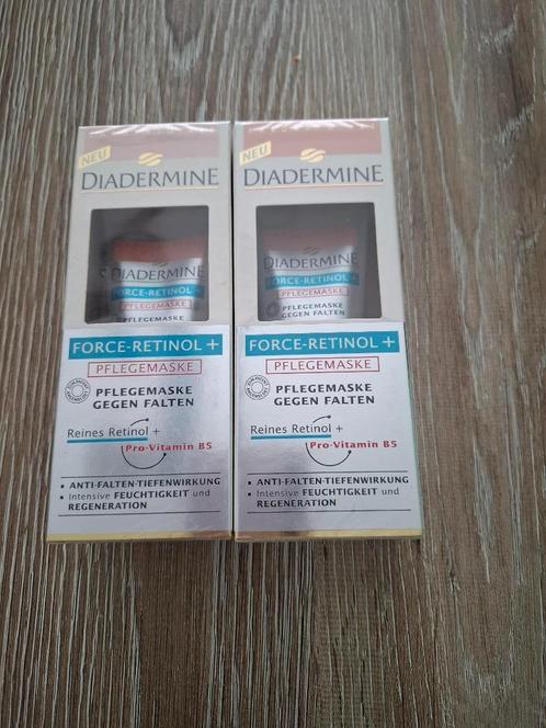 2 Diadermine Gezichtsmaskers (advr 89), Sieraden, Tassen en Uiterlijk, Uiterlijk | Gezichtsverzorging, Nieuw, Verzorging, Gehele gezicht