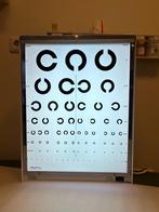 lichtbak met visuskaart, Verzamelen, Ophalen, Gebruikt, Lichtbak of (neon) lamp