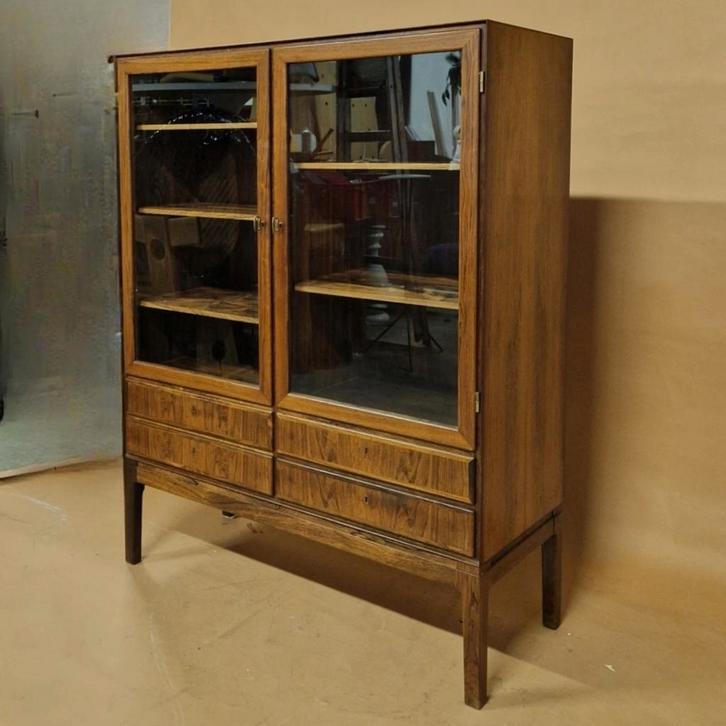 Ole Wanscher highboard Paul Jeppesen Deens design, Huis en Inrichting, Kasten | Buffetkasten, Gebruikt, 100 tot 150 cm, 100 tot 150 cm