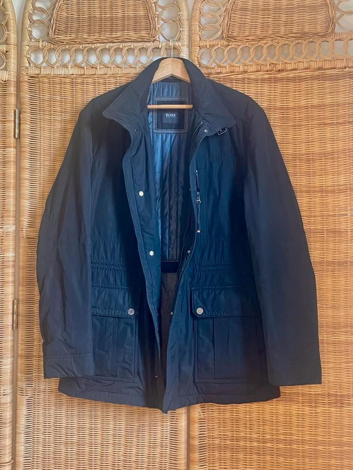 Hugo Boss heren winterjas – quilted field jacket – zwart, Kleding | Heren, Jassen | Winter, Maat 52/54 (L), Zwart, Ophalen