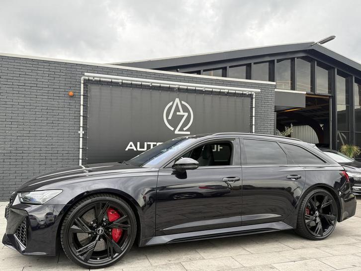 Audi RS6 Avant A6 TFSI quattro 4.0 V8 600PK* keramische*VOL, Auto's, Audi, Bedrijf, Te koop, RS6, 360° camera, 4x4, ABS, Airbags