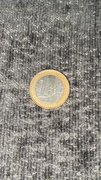 Zeldzame franse 1 euro munt uit 1999, 1 euro, Goud, Ophalen of Verzenden, Frankrijk