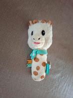 Sophie pluche rammelaar met belletje en piepje, Ophalen of Verzenden