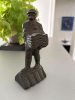 Bronzen dakdekker, Verzamelen, Beelden en Beeldjes, Ophalen of Verzenden, Zo goed als nieuw, Dier