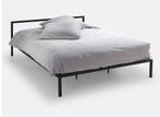 Stevig tweepersoons bed 140x200– zo goed als nieuw!”, Ophalen, Zwart, Zo goed als nieuw, Twijfelaar