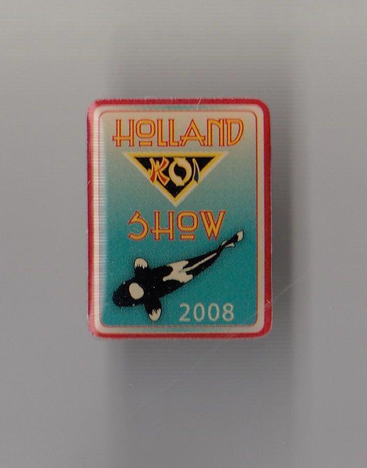 Koi Karper Show 2008, Verzamelen, Speldjes, Pins en Buttons, Gebruikt, Speldje of Pin, Overige onderwerpen, Ophalen of Verzenden