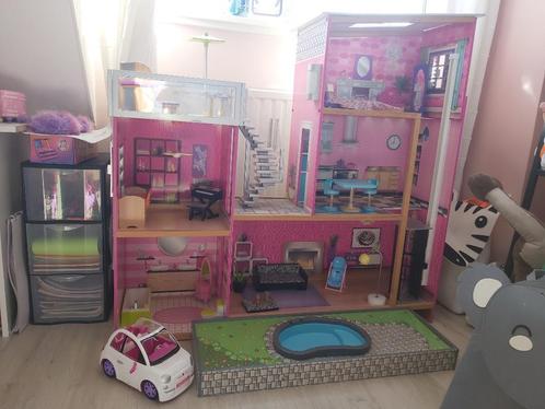 Kidkraft Stad poppenhuis, Kinderen en Baby's, Speelgoed | Poppenhuizen, Zo goed als nieuw, Ophalen