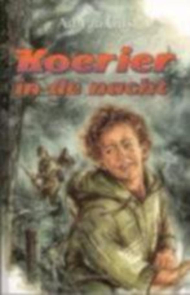 Koerier in de nacht A.van Gils 902661111, Boeken, Kinderboeken | Jeugd | 10 tot 12 jaar, Zo goed als nieuw, Ophalen of Verzenden
