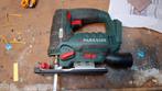 Parkside decoupeerzaag 20v, Doe-het-zelf en Verbouw, Gereedschap | Schuurmachines, Ophalen of Verzenden, Zo goed als nieuw, Minder dan 600 watt