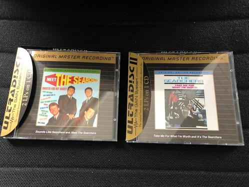 2x CD MFSL Ultradisc II THE SEARCHERS gold RARE, Cd's en Dvd's, Cd's | Pop, Zo goed als nieuw, 1980 tot 2000, Ophalen of Verzenden