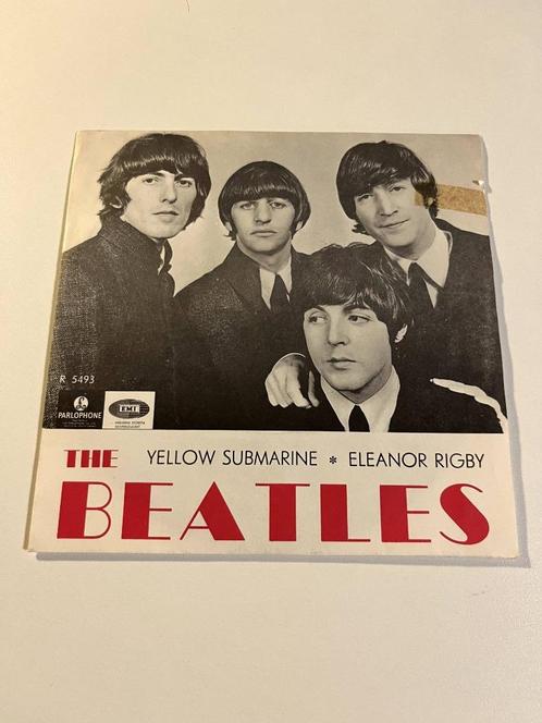 The Beatles - Yellow Submarine (UK export red) - Zweden, Cd's en Dvd's, Vinyl | Pop, Gebruikt, 1960 tot 1980, Verzenden