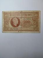 Frankrijk 500 francs ww2 1944, Ophalen of Verzenden, Overige landen
