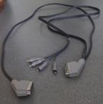 Kabel van start naar tulp, Audio, Tv en Foto, Audiokabels en Televisiekabels, Ophalen of Verzenden, Zo goed als nieuw, Minder dan 2 meter