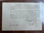 Bekendmaking Breda November 1944 huisvesting verschaffen, Ophalen of Verzenden, Nederland, Boek of Tijdschrift