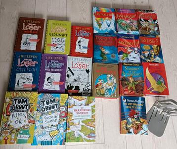 Kinderboekboeken Tom Groot, Geronimo Stilton, Loser, boomhut beschikbaar voor biedingen
