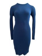 Armedangels jurk S, Blauw, Ophalen of Verzenden, Zo goed als nieuw, Onder de knie